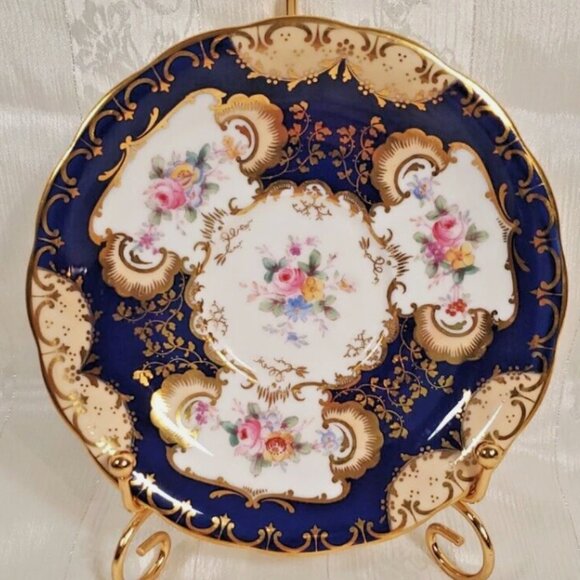 Rare Minton for Birks Bone China Tea Cup & Saucer - Picture 8 of 9